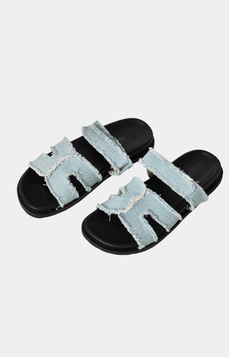 Denim slipper online